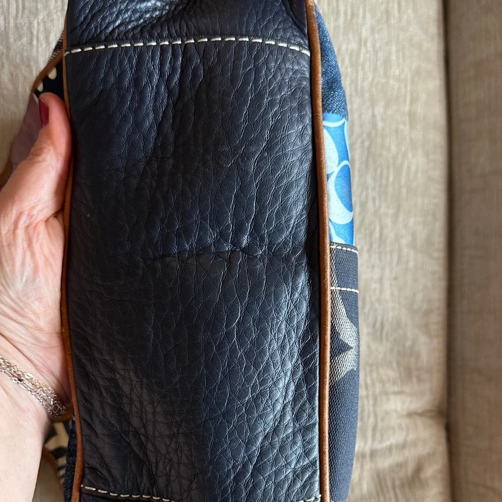 Coach Patchwork Shoulder Tote RARE - Picture 11 of 16